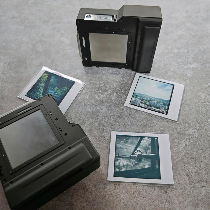 NONS Instant Back Kamera Rücksteil Hasselblad (Sofortbildfilm Square) 500C, 500CM 501C, 501CM 503CX,