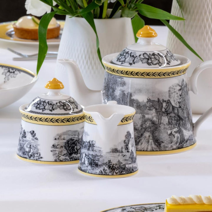 Villeroy & Boch, Porcelain 1010670460, Black 1.10 Litre Audun Ferme, 1.10 Litre Audun Ferme