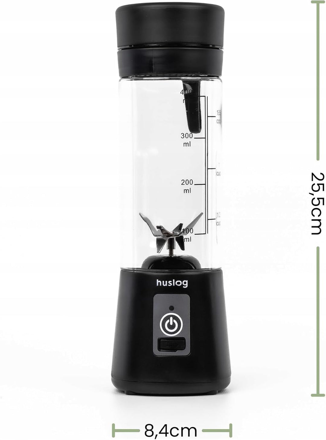 Standmixer Tragbar Kabelloser Mixer To Go 180W, Usb, Schwarz