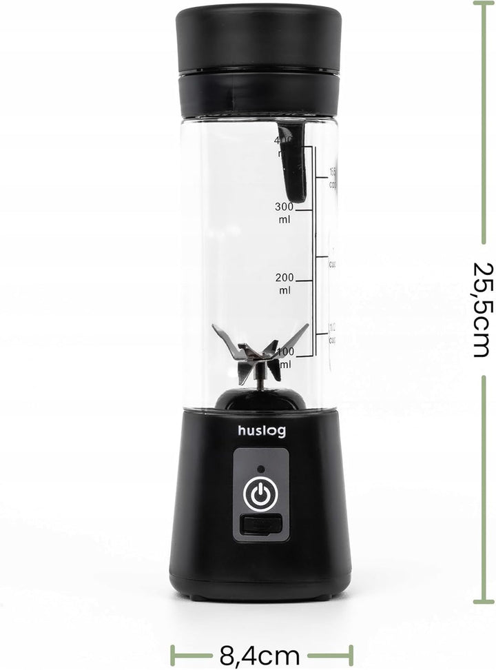 Standmixer Tragbar Kabelloser Mixer To Go 180W, Usb, Schwarz