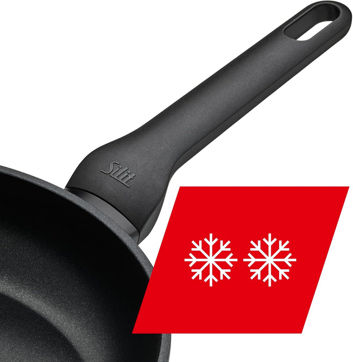 Silit Pfanne Ø 28 cm Aluguss antihaftbeschichtet Silitan Antihaftbeschichtung induktionsgeeignet Han
