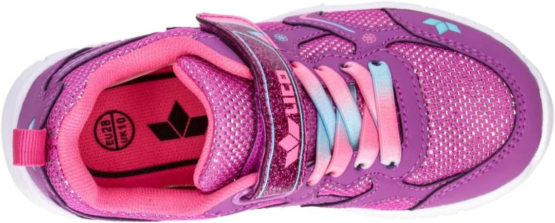 Lico Mädchen Alenia Vs Sneaker 21 EU Pink Rosa Türkis, 21 EU Pink Rosa Türkis
