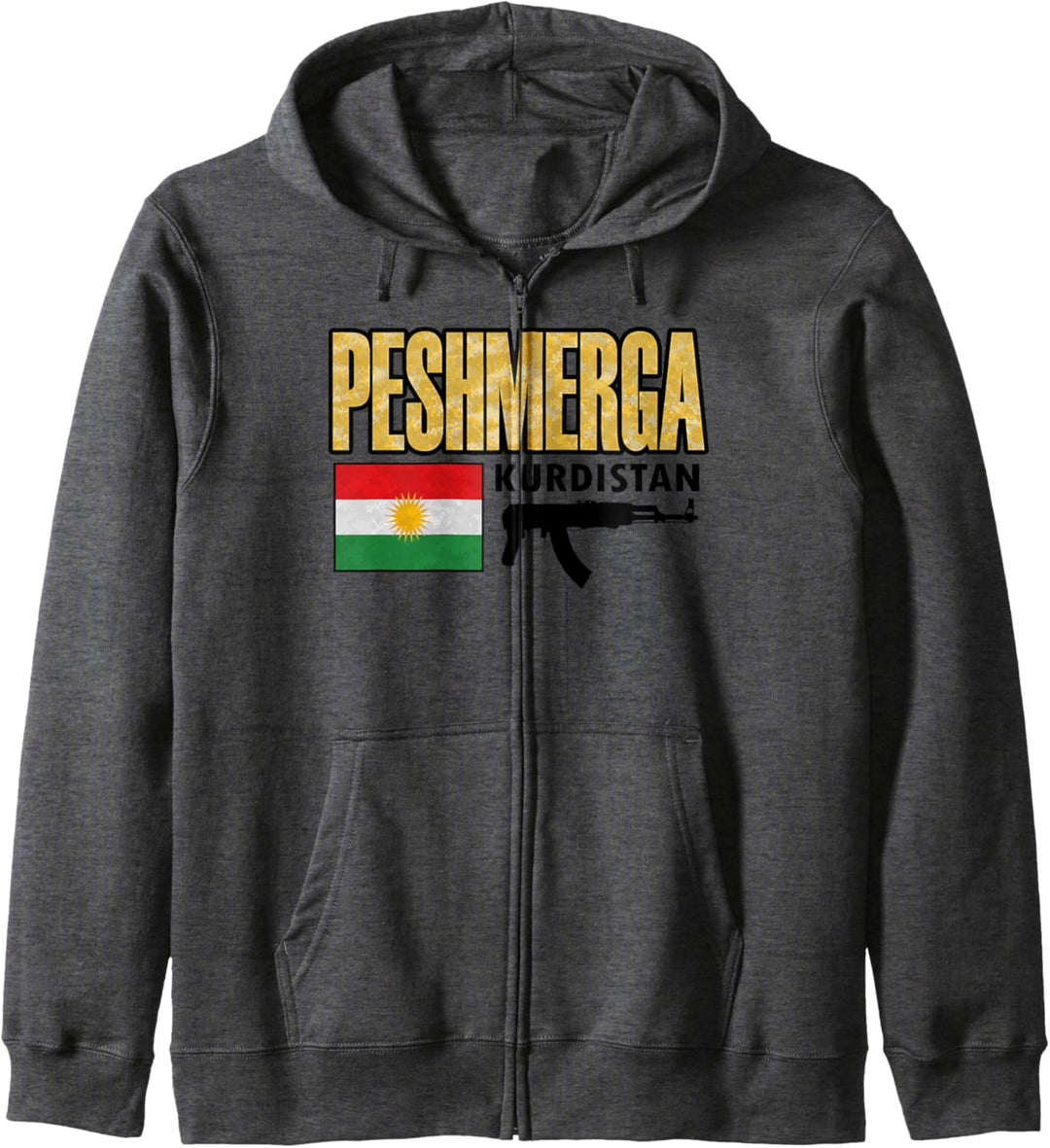 Kurdistan Flag. Peshmerga Kurdistan. Proud Kurdish People Kapuzenjacke