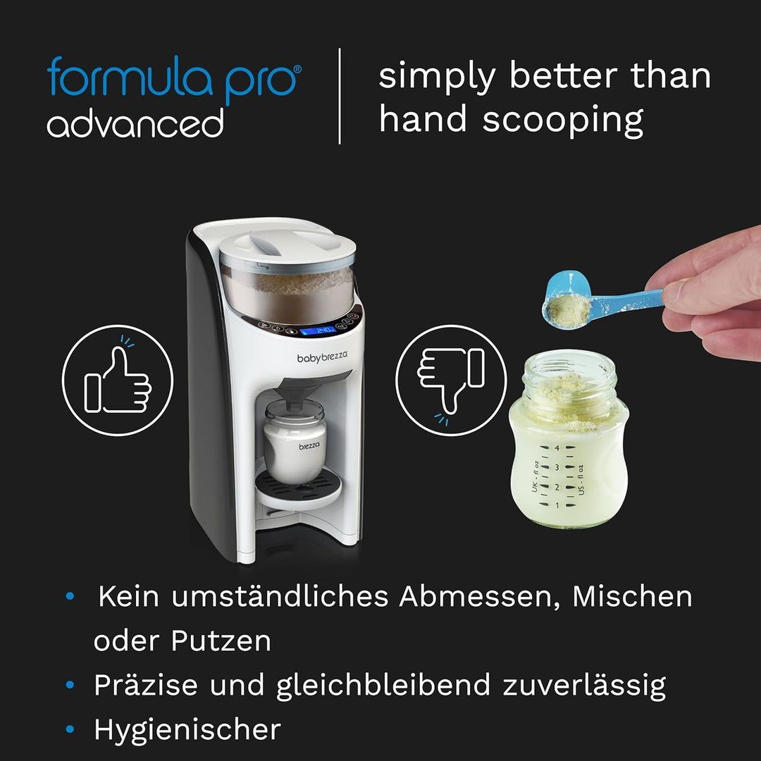 Baby Brezza Formula Pro Advanced automatischer Flaschenzubereiter | Automatisch, Mischt Milchpulver