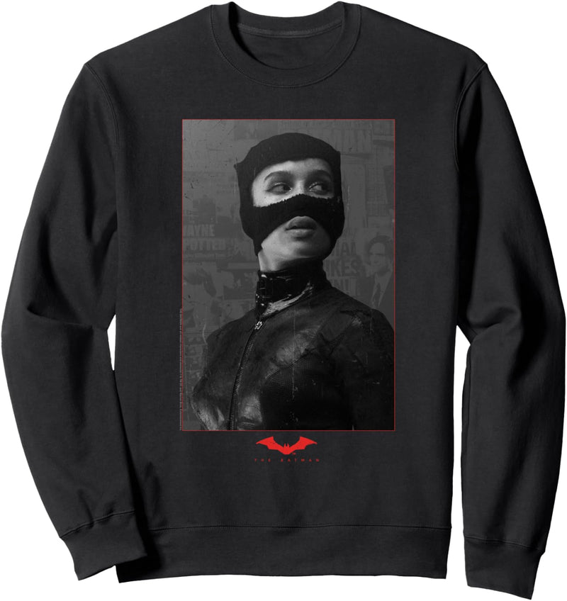 The Batman Catwoman Worn Portrait Sweatshirt