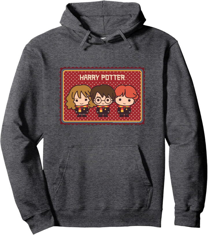 Harry Potter Harry Potter Gryffindor Chibis Pullover Hoodie