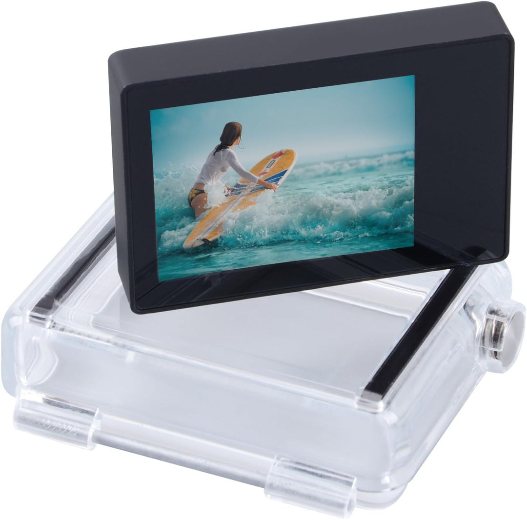 Suptig LCD-Bildschirm 2,0 Zoll LCD BacPac Non-Touchscreen für Gopro Hero 4 3+ 3 2 mit wasserdichter