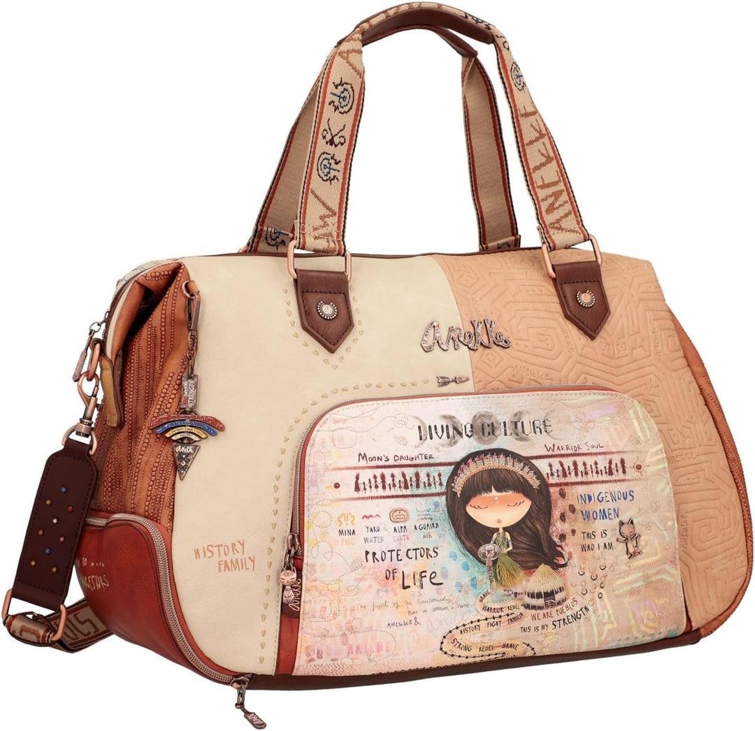 Anekke Damen 36608-419 Mehrfarbig 45 x 33 x 22 Reisetasche, bunt