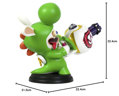 Mario & Rabbids Kingdom Battle - Figur Rabbid Yoshi (16,5 cm) 16,5cm Yoshi, 16,5cm Yoshi