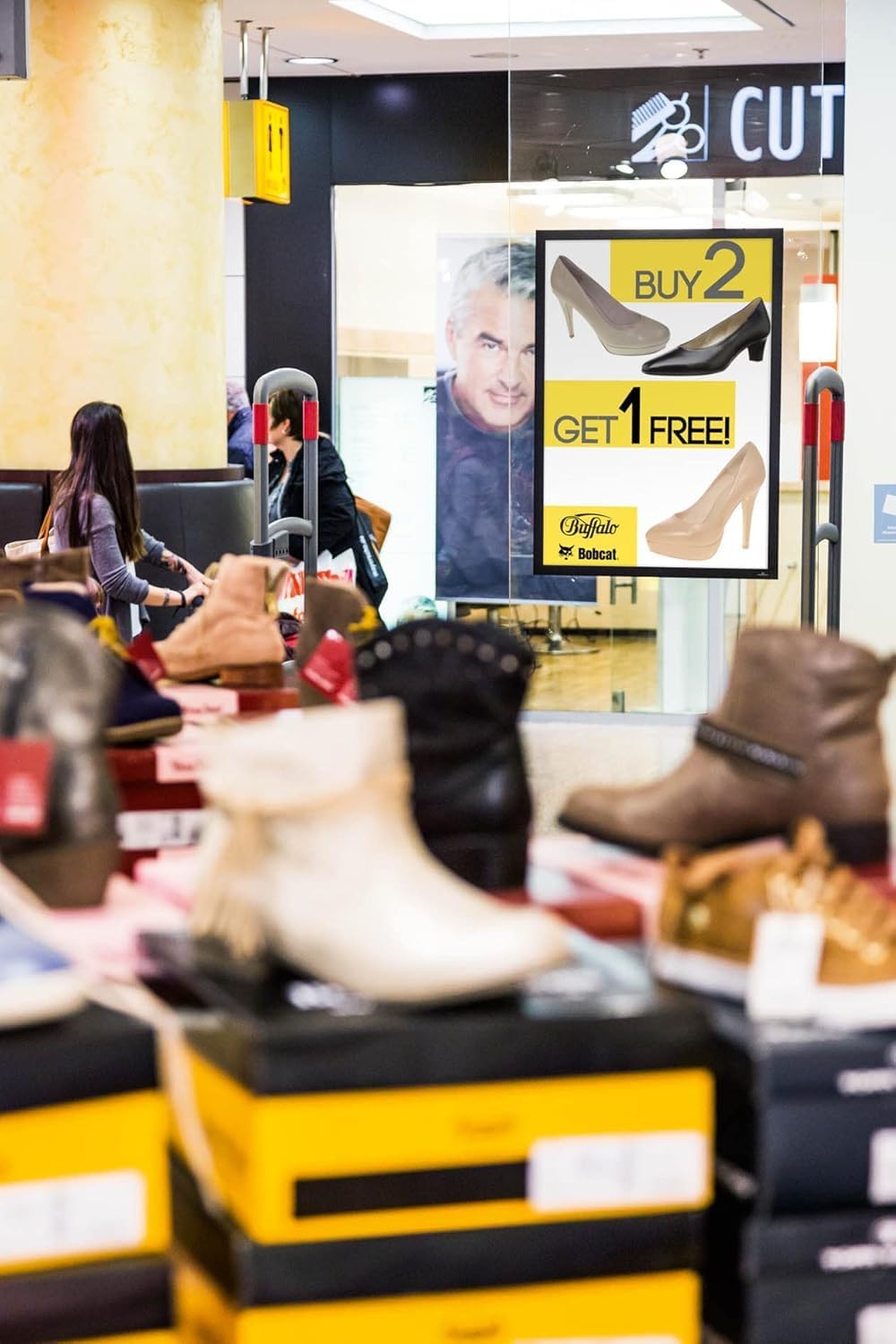 Durable Info-Rahmen Duraframe Poster A1, selbstklebender Plakatrahmen, UV-beständig, 1 Stück, schwar