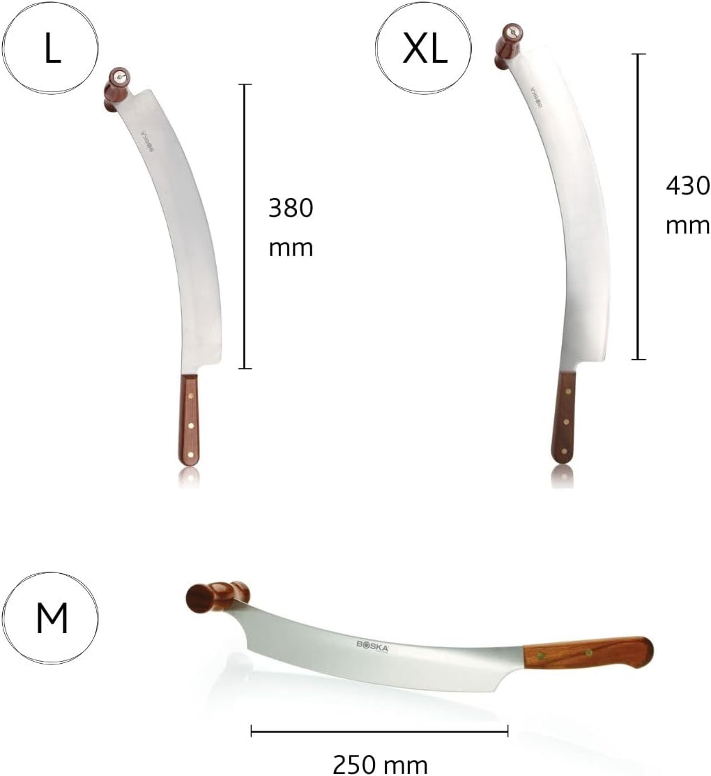 BOSKA Professional Series Käsemesser, 430 mm, Braun