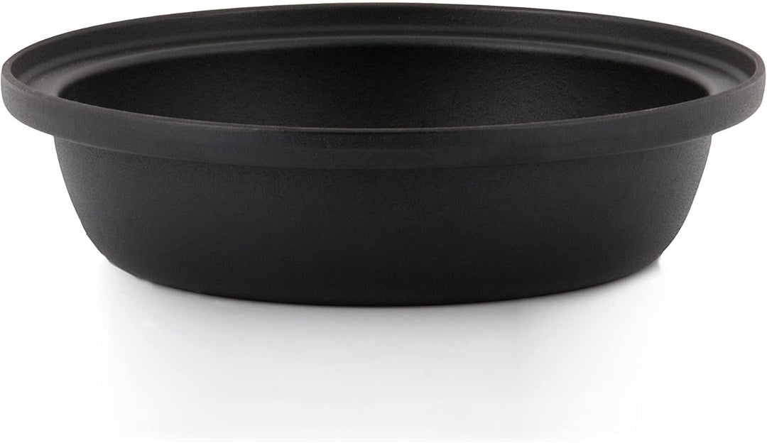 Mahlzeit gusseiserne Tagine | Ø 25 cm | emailliert | Tajine-Topf mit Deckel aus glasierter Keramik f