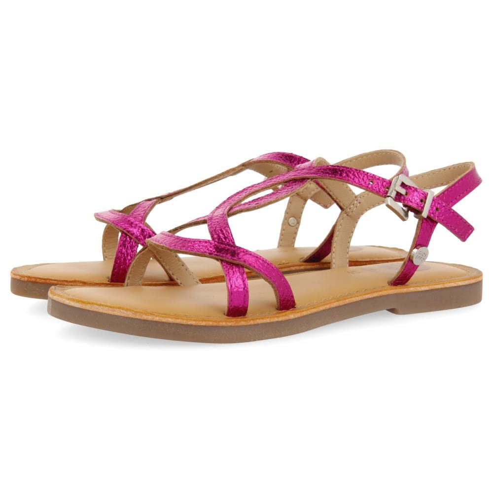 GIOSEPPO Mädchen Parobe Flache Sandale 32 EU Fuchsia, 32 EU Fuchsia
