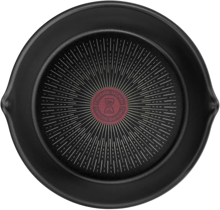 Tefal Ingenio Eco Resist Bratpfanne 26 cm, stapelbar, induktiv, antihaftbeschichtet, Kochstartanzeig