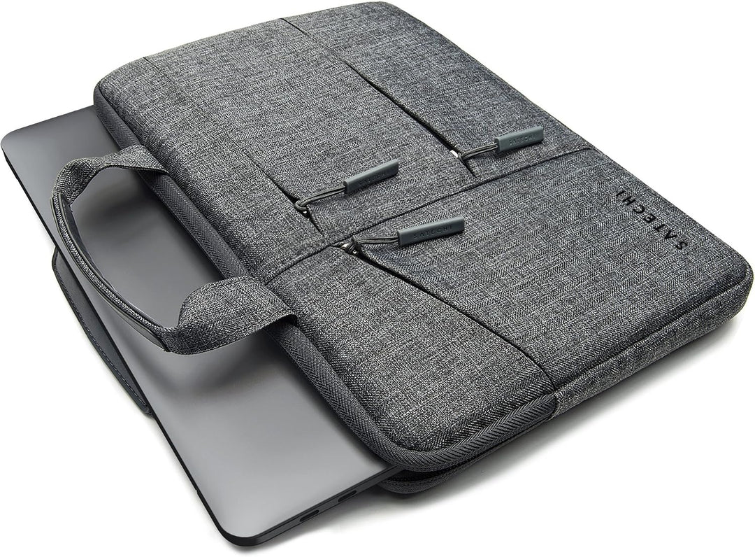 SATECHI Laptoptasche | Wasserabweisend und gepolstert, mit mehreren Fächern und Taschen 15 Zoll, 15