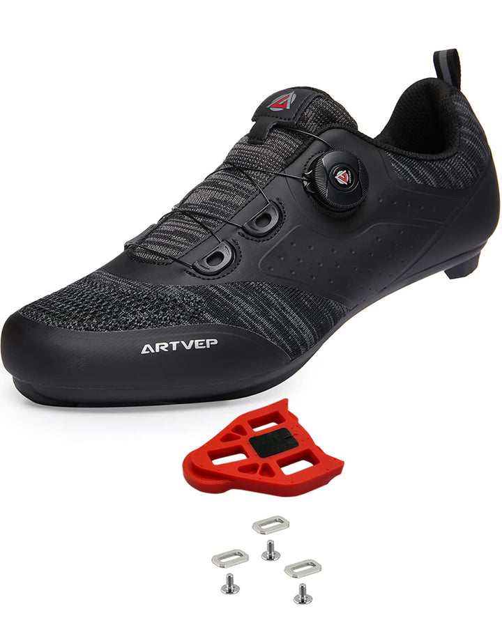 Herren Fahrradschuhe Damen Mountain Road Bikes Schuh Kompatibel mit Peloton & Look ARC Delta Kompati