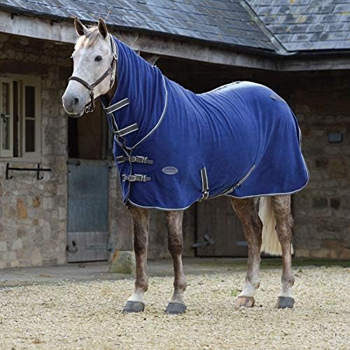 Weatherbeeta Fleece-Abkühler, Standardhals, Blaubeere/Pink Blueberry/Pink 6ft6, Blueberry/Pink 6ft6