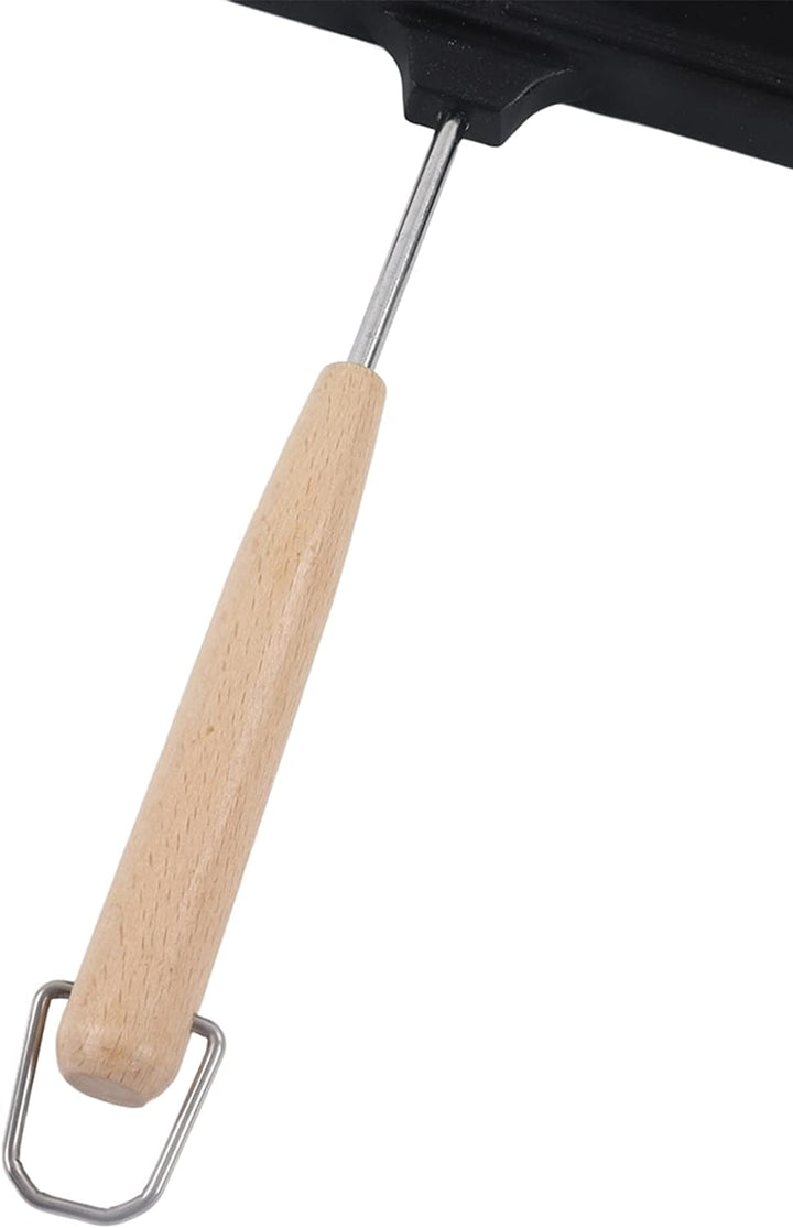 Natudeco Sandwichpfanne, antihaftbeschichtetes, doppelseitiges Braten, tragbarer Dual-Sandwich-Panin