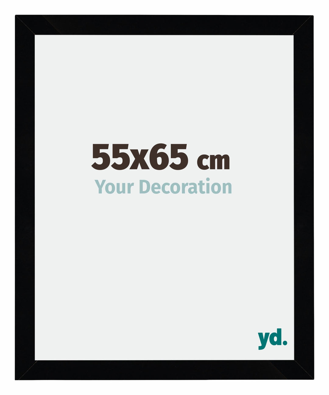 yd. Your Decoration - Bilderrahmen 55x65 cm - Bilderrahmen aus MDF mit Acrylglas - Antireflex - Ausg