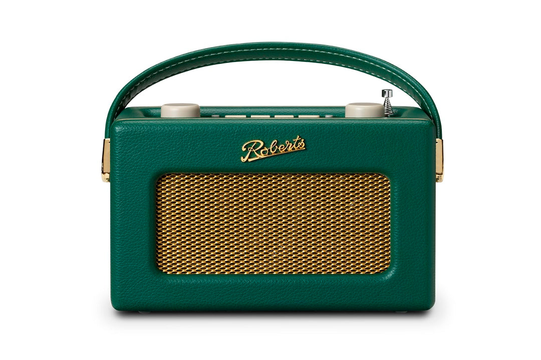 Roberts Revival UNO BT Dab+/FM/Bluetooth Radio, tragbar, Radiowecker, Dunkelgrün, Dunkelgrün