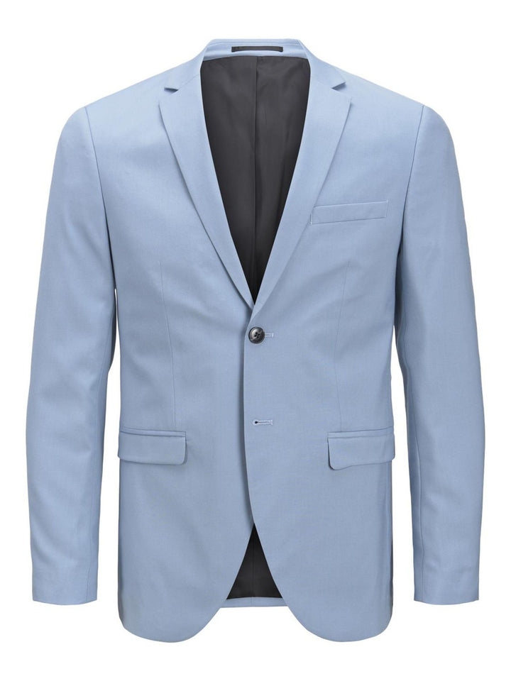JACK & JONES Male Einreihiger Blazer JPRFRANCO Super Slim Fit Blazer 48 Ashley Blue/Fit:super Slim F