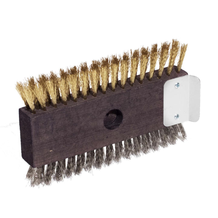 LLL640108 Ersatzbürste Doppelkopf Edelstahl Messing 108/1