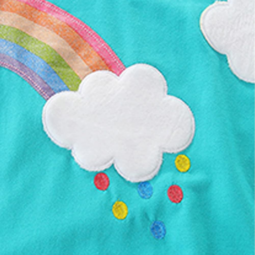 Mädchen Pullover für Kinder Langarmshirt Baumwolle Sweatshirt Winter Kleidung Langarm Tops 1-7 Jahre