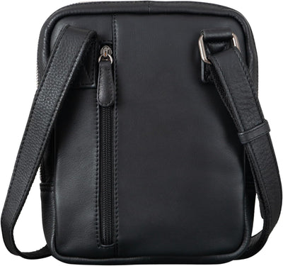 STILORD 'Costa' kleine Herrentasche Leder Umhängetasche Vintage Schultertasche Männer 8,4 Zoll Table