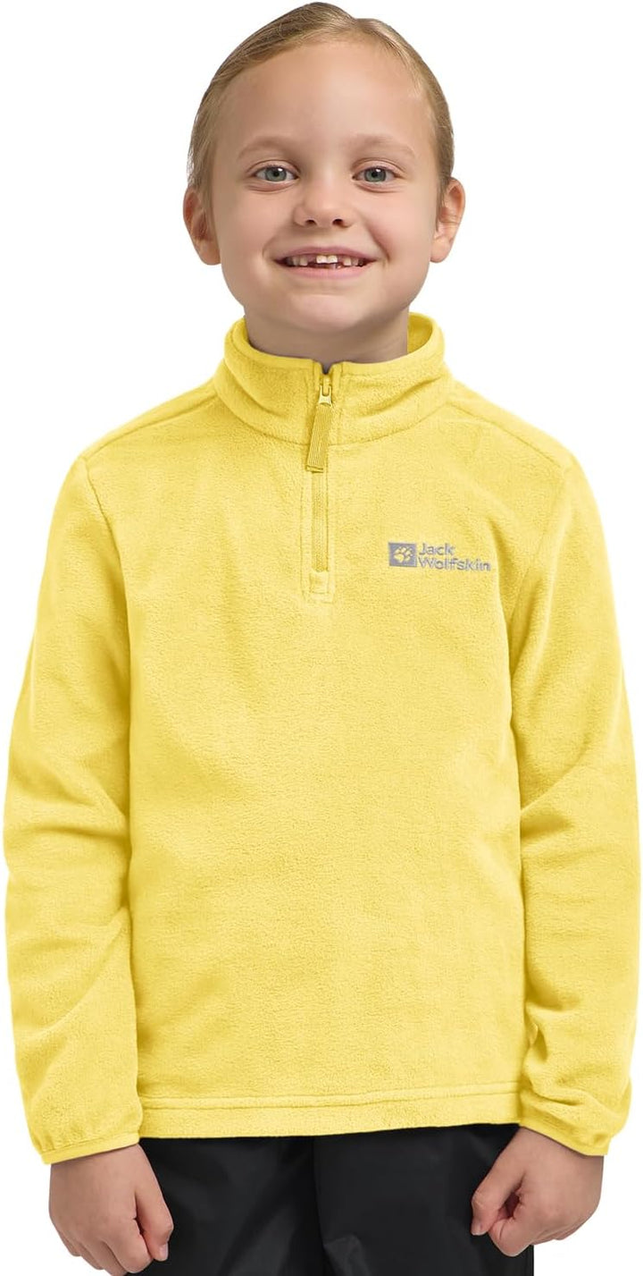 Jack Wolfskin Jungen Taunus Halfzip K Pullover (1er Pack) 92 Lemon Ice, 92 Lemon Ice