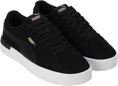 PUMA Damen Jada Renew Nubuck Sneaker 38.5 EU Puma Black Puma Gold Puma White, 38.5 EU Puma Black Pum