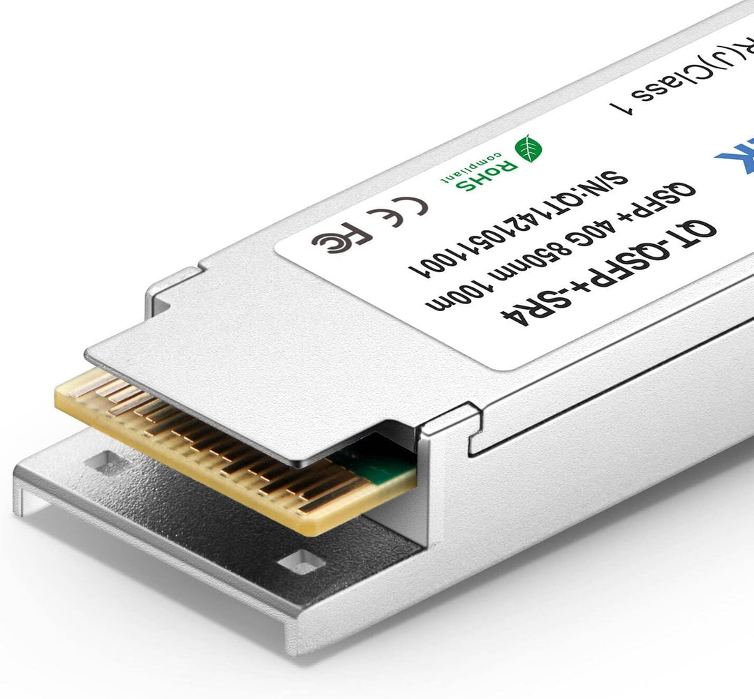 QSFPTEK 40G QSFP+ Module MTP/MPO Multi-Mode Transceiver 40GBASE-SR4 for Cisco QSFP-40G-SR4 (850nm, 1