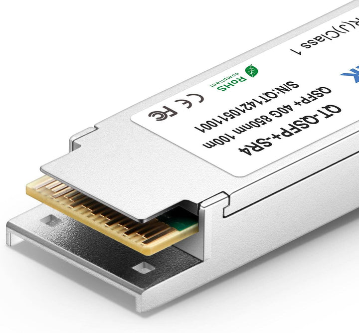 QSFPTEK 40G QSFP+ Module MTP/MPO Multi-Mode Transceiver 40GBASE-SR4 for Cisco QSFP-40G-SR4 (850nm, 1