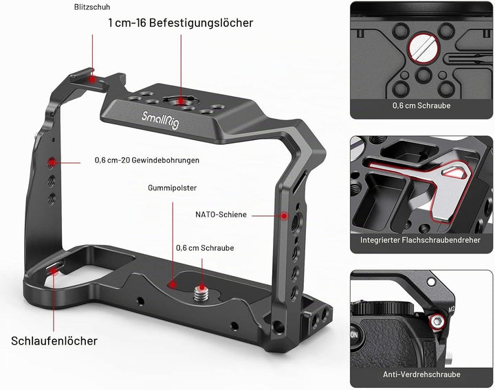 SMALLRIG S5 Kamerakäfig für Panasonic S5 Camera Cage - 2983