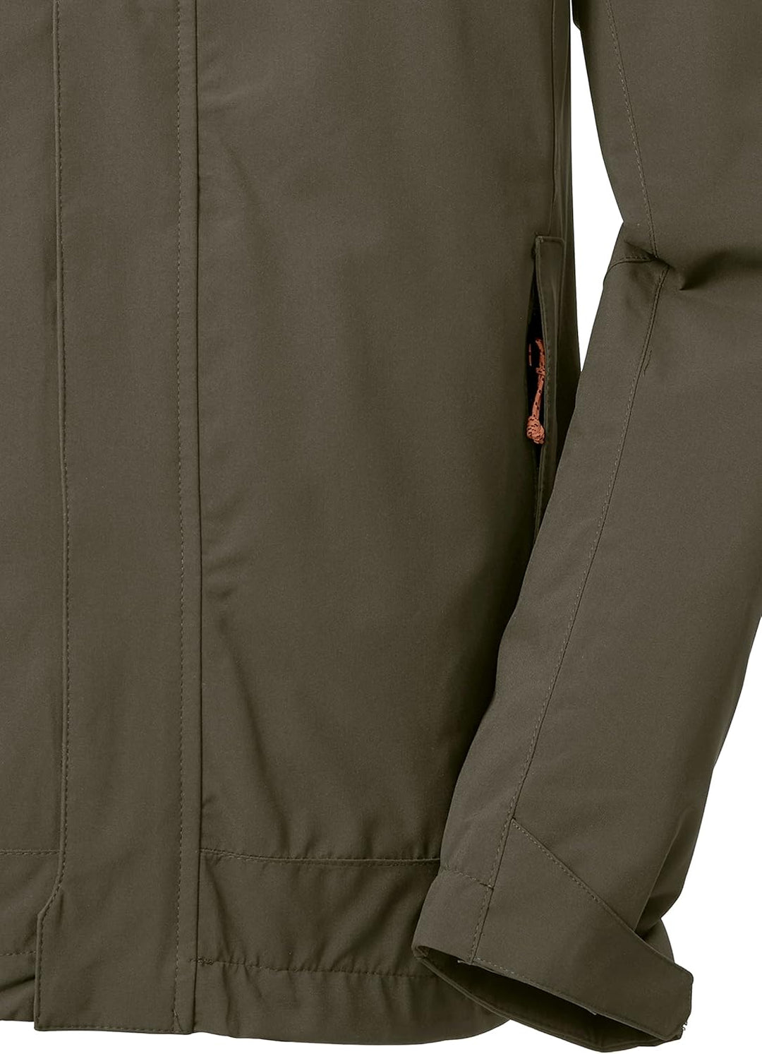 Killtec Herren Kos 87 Mn Jckt_xenios Funktionsjacke/Outdoorjacke mit abzippbarer Kapuze S dunkeloliv