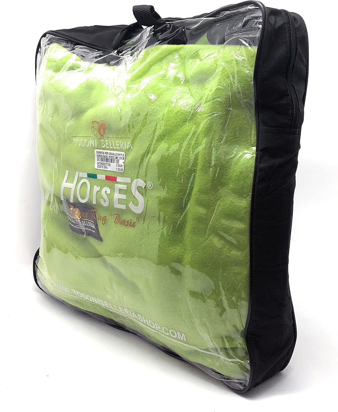 Horses, Fleece Pferdedecke, Basismodell, weich und bequem, ideal für Transport und Feierabend, Gröss