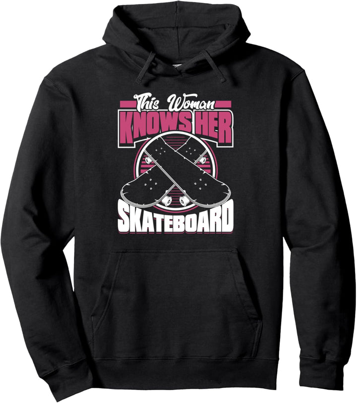 Skateboarder Halfpipe Skater - Skateboard Pullover Hoodie
