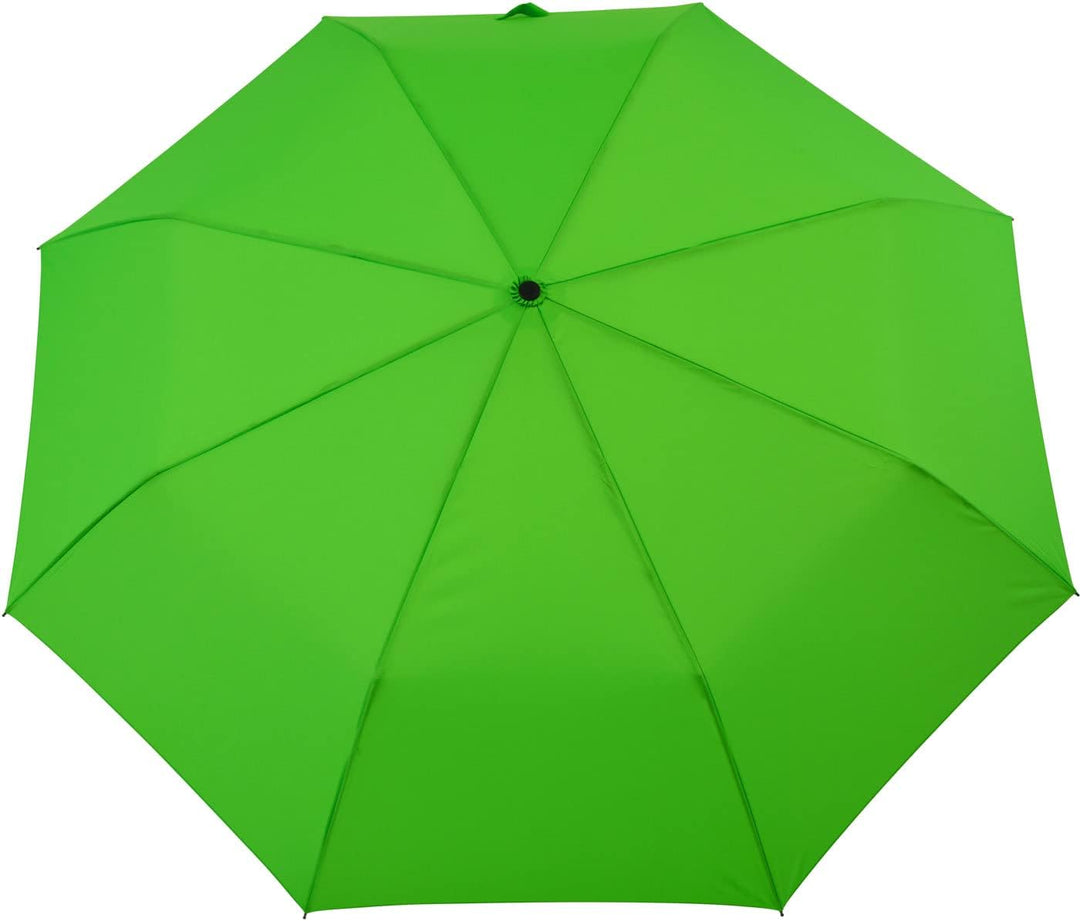 iX-brella Trekking XL Taschenschirm 115 cm gross mit Umhängetasche neon green, neon green