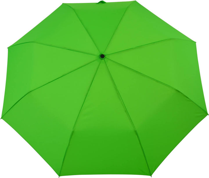 iX-brella Trekking XL Taschenschirm 115 cm gross mit Umhängetasche neon green, neon green