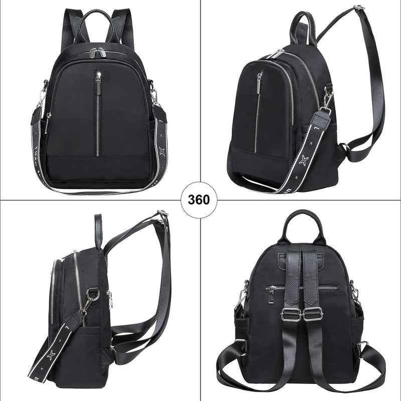 KAUKKO Kf Rucksack für Herren M Schwarz, M Schwarz