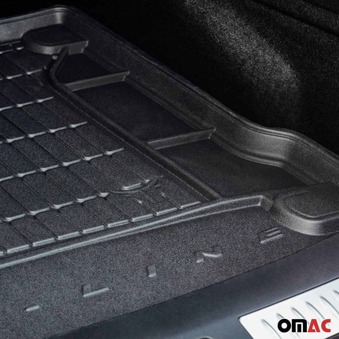 OMAC Gummi Kofferraumwanne kompatibel mit BMW X5 F15 F85 2013-2018 TPE Laderaumwanne