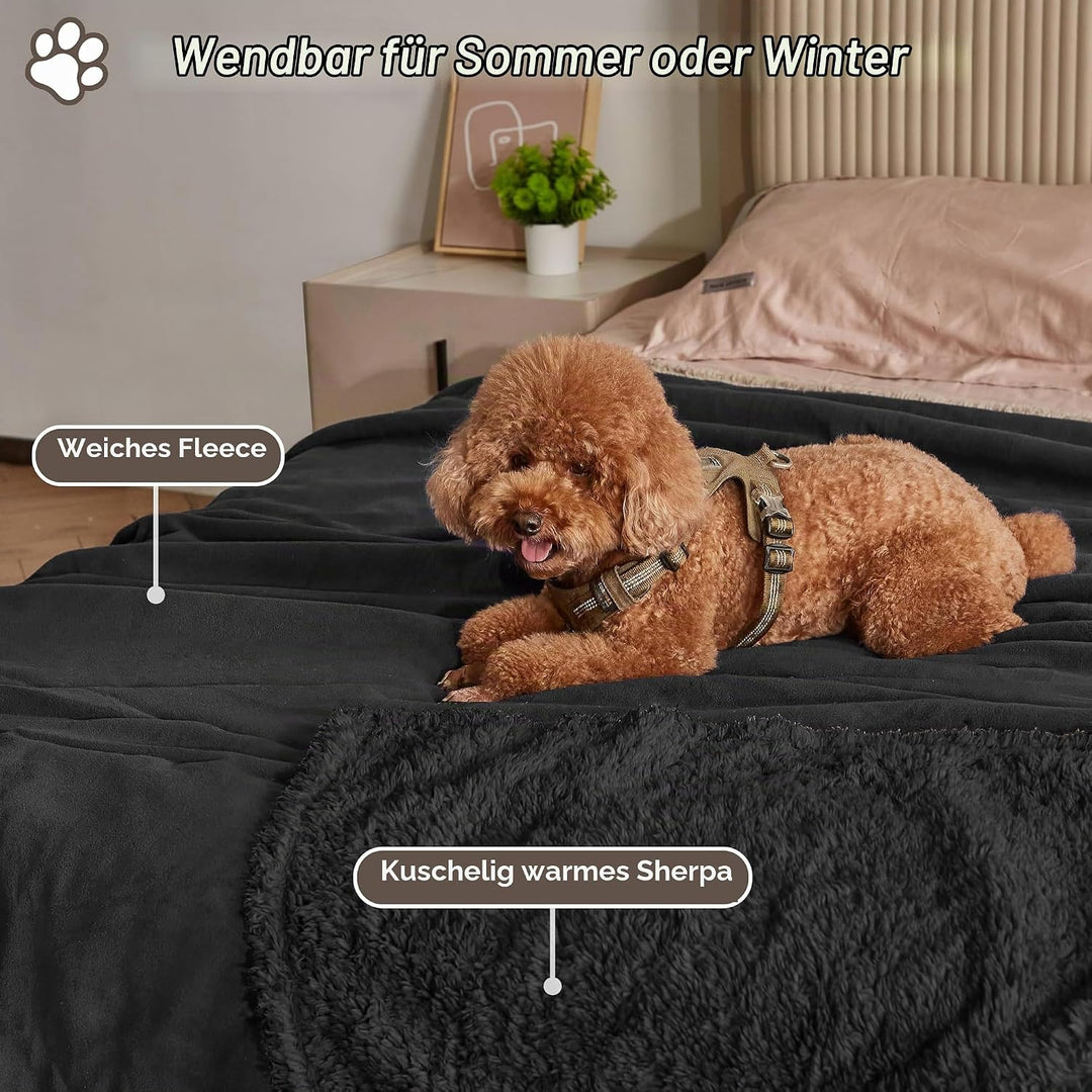 Wasserdicht Hundedecke Katzendecken Waschbar, wasserdichte Decke für Grosse Hunde Sofaschutz Couch Ü