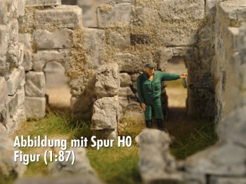 Silikonform Spur H0 u. 1:72, Burgruine Königsfels, selber giessen