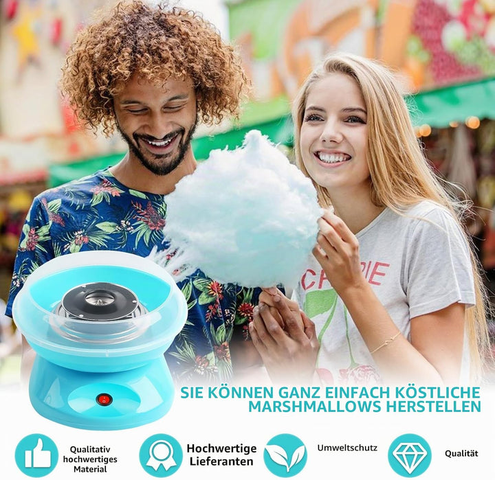Zuckerwattemaschine Für Zuhause, Retro Cotton Candy Machine 450 W, Zuckerwatte Maschine, Zuckerwatte