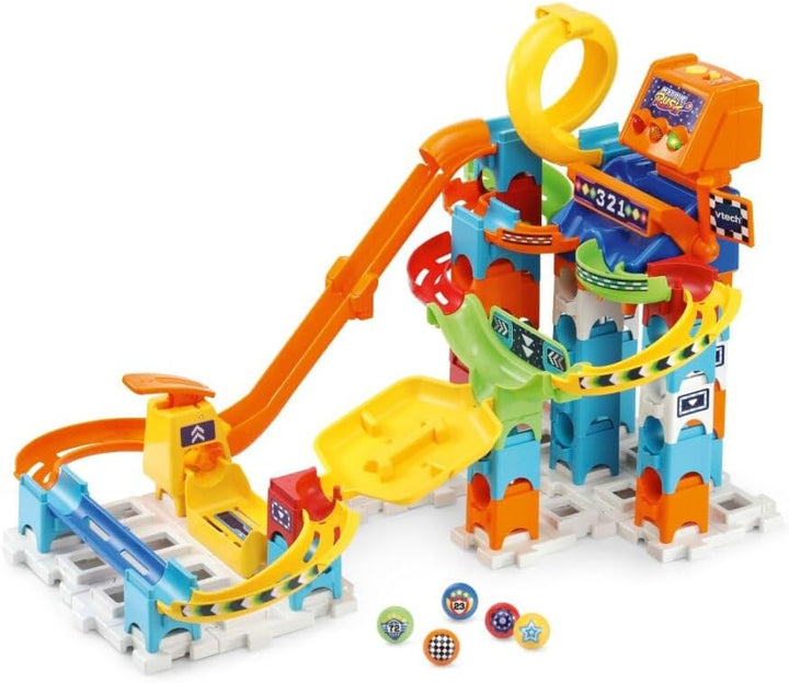VTech 80-519323 Marble Rush Racing Set Electronic M200E - Lernspielzeug - mit Licht- und Soundeffekt