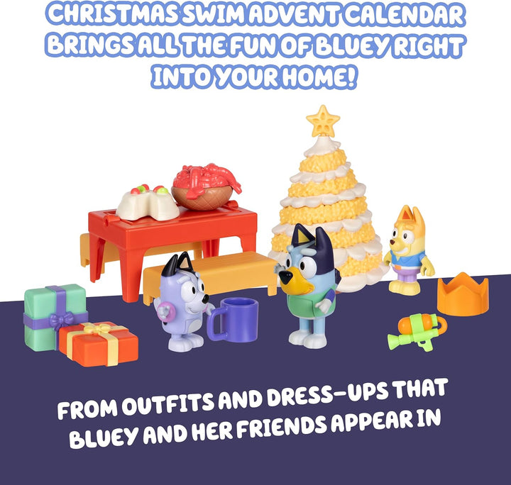 Bluey 17981 ADVENTSKALENDER, Stern, Multicoloured, Einheitsgrösse