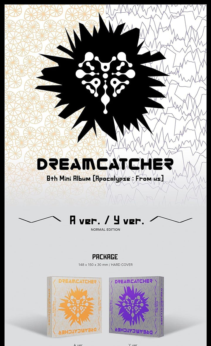 Dream Catcher Apocalypse : From us 8th Mini Album CD+Photobook+Photocard+Photo film+Sticker+Bookmark
