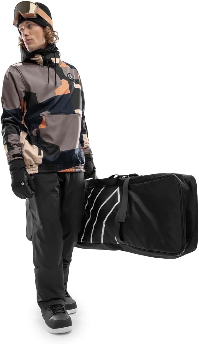 SIROKO - Skijacke W1 Sandboard L Schwarz/Braun, L Schwarz/Braun