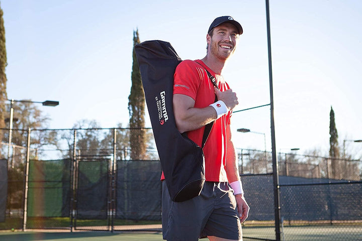 Gamma Sports EZ Travel Cart, Tennis- &amp; Pickleball-Ballkorb, Padel, Tragbares kompaktes Design, Stabi