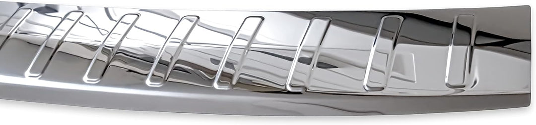 Ladekantenschutz Edelstahl CHROM kompatibel für FORD Kuga III | BJ ab 2019 | mit Abkantung | premium