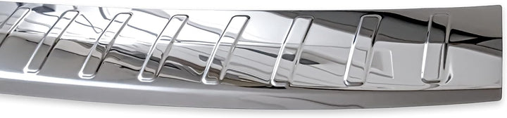 Ladekantenschutz Edelstahl CHROM kompatibel für FORD Kuga III | BJ ab 2019 | mit Abkantung | premium